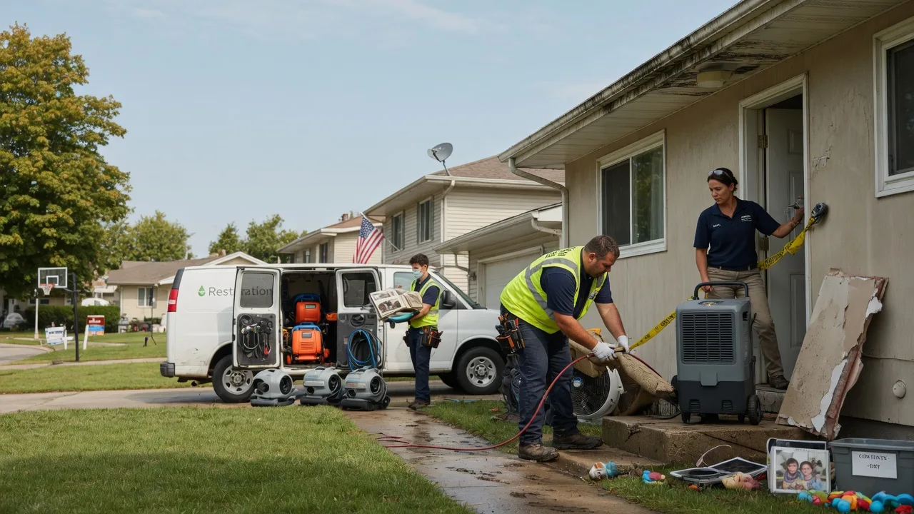 Water Damage Restoration in Odessa, MO near me